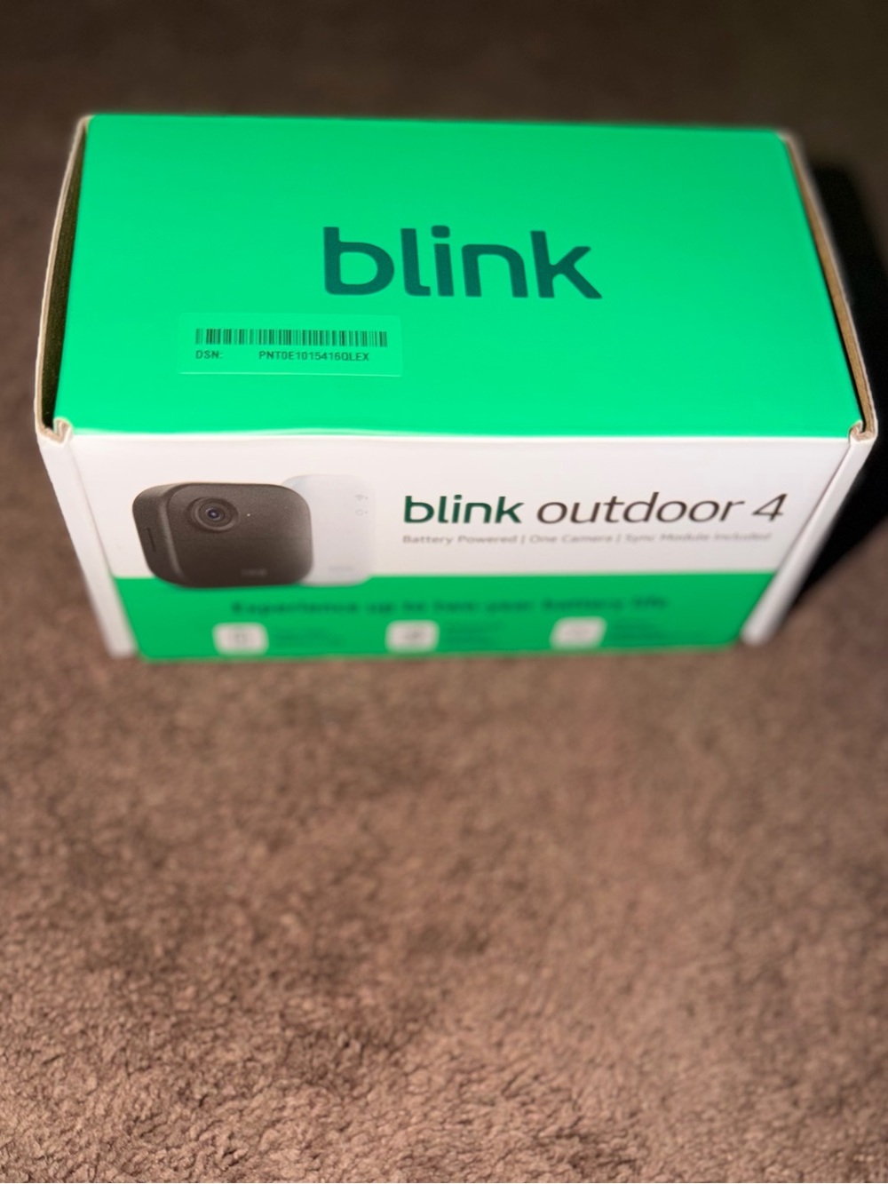 Blink Outdoor 4 Wireless Security Camera Battery Powered - New in Box
